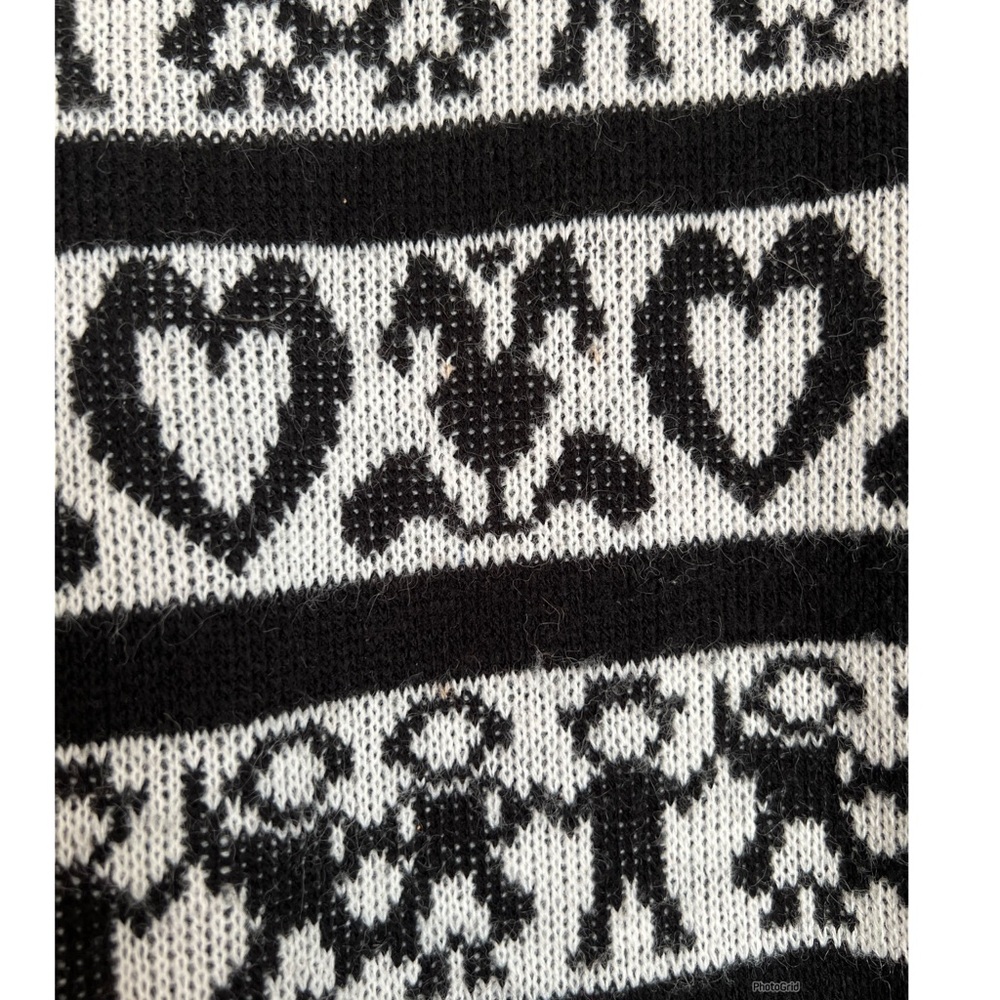 Vintage Justin Allen Heart / People Sweater Valentine’s Day - Picture 2 of 5